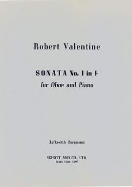 Valentine, R: Sonata Nr. 1 F-Dur F major