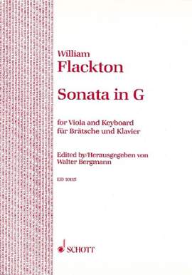 Flackton, W: Sonate G-Dur G major op. 2/6