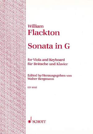 Flackton, W: Sonate G-Dur G major op. 2/6