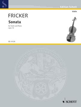 Fricker, P R: Sonata op. 12