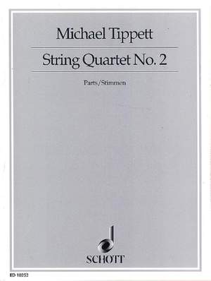 Tippett, M: String Quartet No. 2 in F# minor Product Image