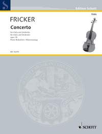 Fricker, P R: Concerto op. 18