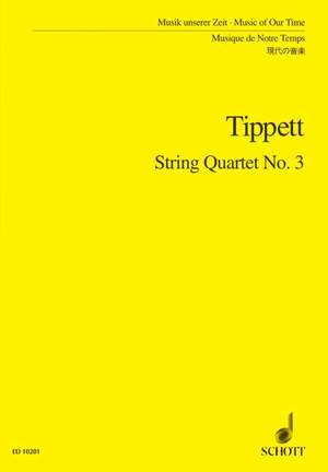 Tippett, M: String Quartet No. 3