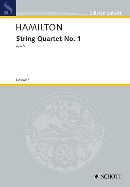 Hamilton, I: String Quartet No. 1 op. 5
