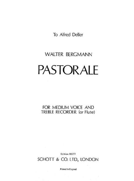 Bergmann, W: Pastorale