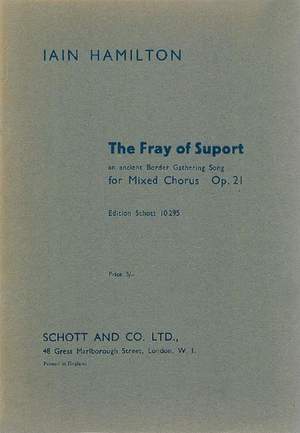 Hamilton, I: The Fray of Support op. 21