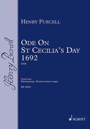 Purcell, H: Ode on St. Cecilia's Day 1692 Z 328 Z 328