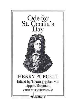 Purcell, H: Ode for St. Cecilia's Day 1692