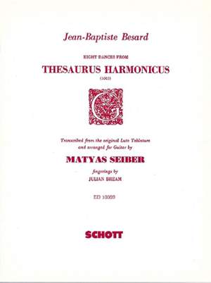 Besard, J: Eight Dances