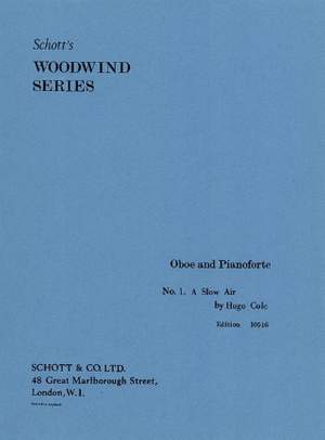 Cole, H: A Slow Air