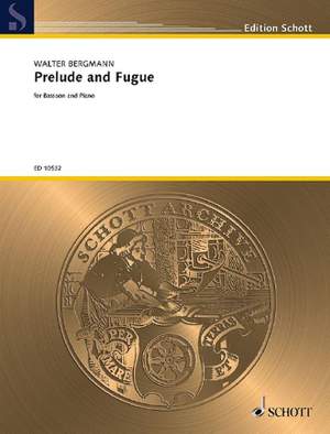 Bergmann, W: Prelude & Fuge A major