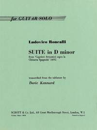 Roncalli, L C: Suite in D Minor