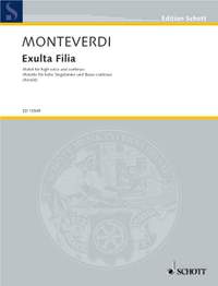 Monteverdi, C Z A: Exulta Filia