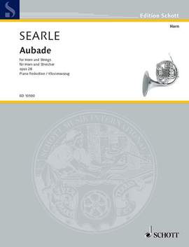 Searle, H: Aubade op. 28
