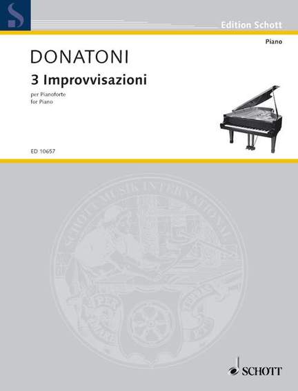Donatoni, F: 3 Improvisations