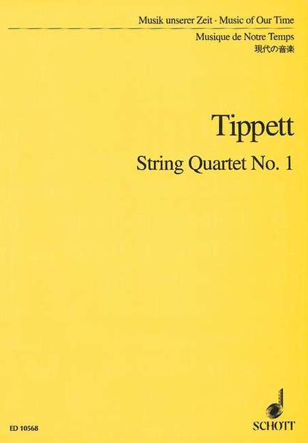 Tippett, M: String Quartet No. 1