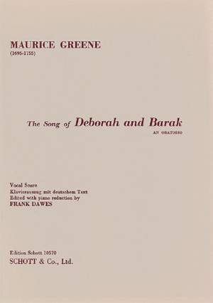Greene, M: Song of Deborah/Barak