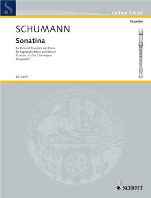 Schumann, R: Sonatina G Major