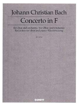 Bach, J C: Konzert F-Dur F major