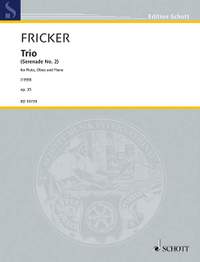 Fricker, P R: Trio op. 35