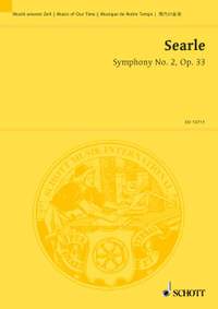 Searle, H: Symphony No. 2 op. 33