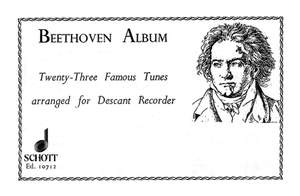 Beethoven, L v: 23 Famous Tunes arranged for Descant Recorders