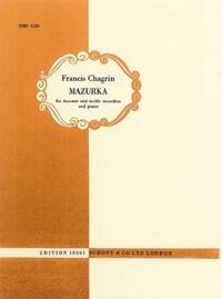 Chagrin, F: Mazurka G-Dur
