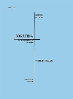 Mellers, W: Sonatina