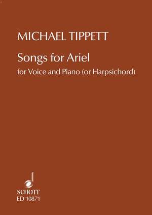 Tippett, M: Songs for Ariel