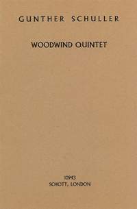 Schuller, G: Woodwind Quintet