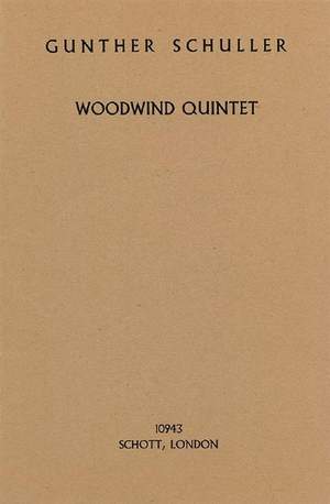 Schuller, G: Woodwind Quintet