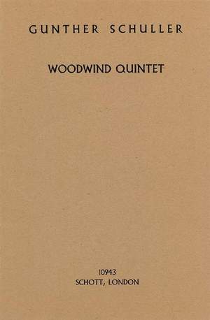 Schuller, G: Woodwind Quintet