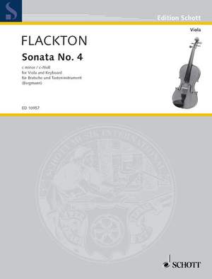 Flackton, W: Sonata No. 4 c-Moll C minor op. 2/8