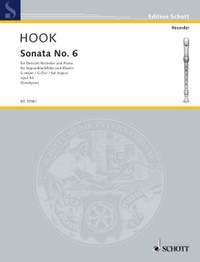 Hook, J: Sonata Nr. 6