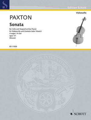 Paxton, S: Sonata A Major op. 1/1