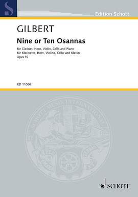Gilbert, A: Nine or Ten Osannas op. 10