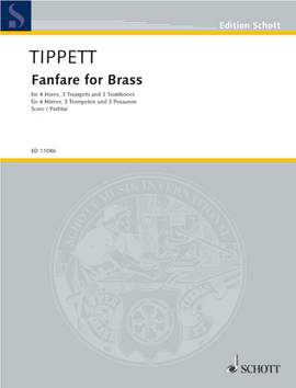 Tippett, M: Fanfare No. 1 for Brass