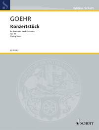 Goehr, A: Konzertstück op. 26