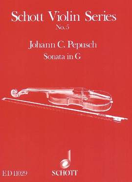 Pepusch, J C: Sonata in G G major