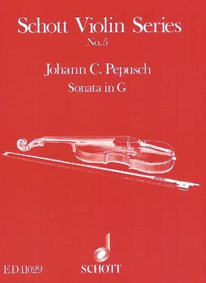 Pepusch, J C: Sonata in G G major