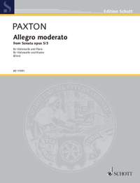Paxton, S: Allegro moderato op. 5/3