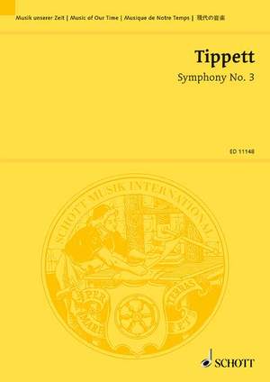 Tippett, M: Symphony No. 3