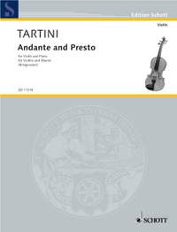Tartini, G: Andante and Presto