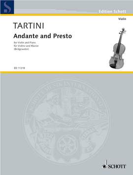 Tartini, G: Andante and Presto