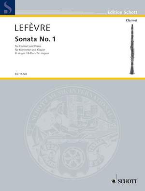 Lefèvre, J: Sonata No. 1