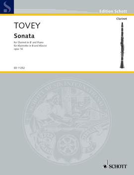 Tovey, D F: Sonata op. 16