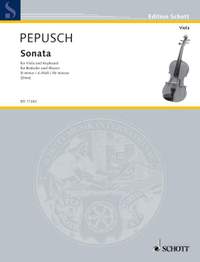 Pepusch, J C: Sonata in D Minor