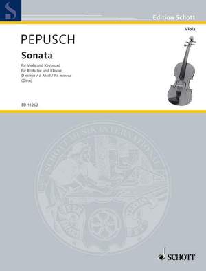 Pepusch, J C: Sonata d-Moll D minor