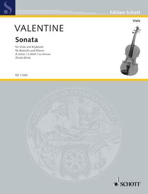 Valentine, R: Sonata in A Minor (No. 9)