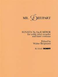 Dieupart, C: Sonata